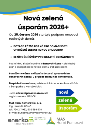 Nová zelená úsporám 2026 1